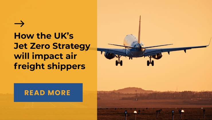 How the UK's Jet Zero Strategy will impact air freight shippers