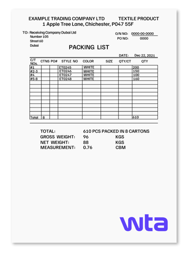 packing-list-example
